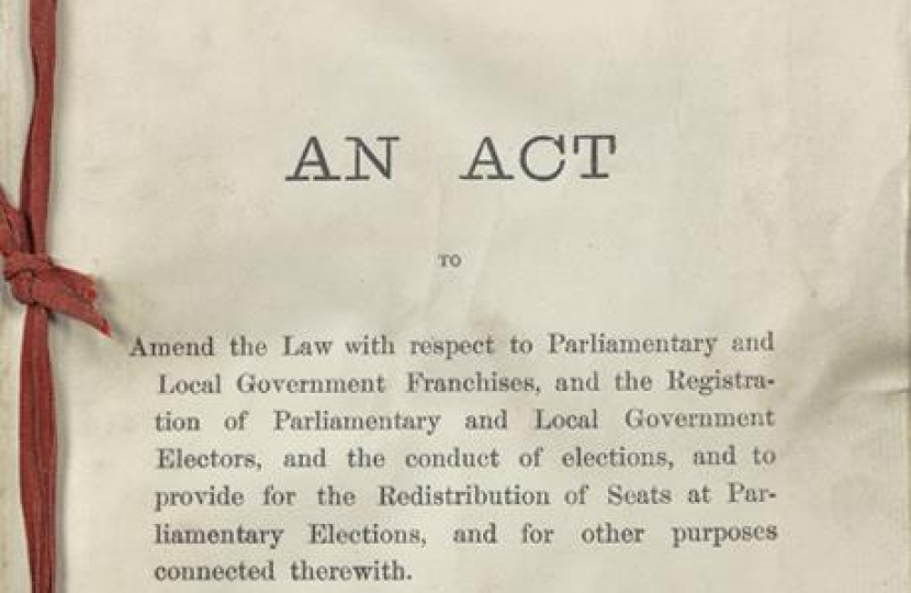 Representation of the People Act, 1918