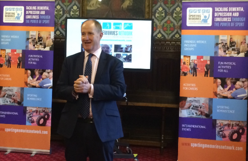 Sporting Memories Network Kevin Hollinrake MP