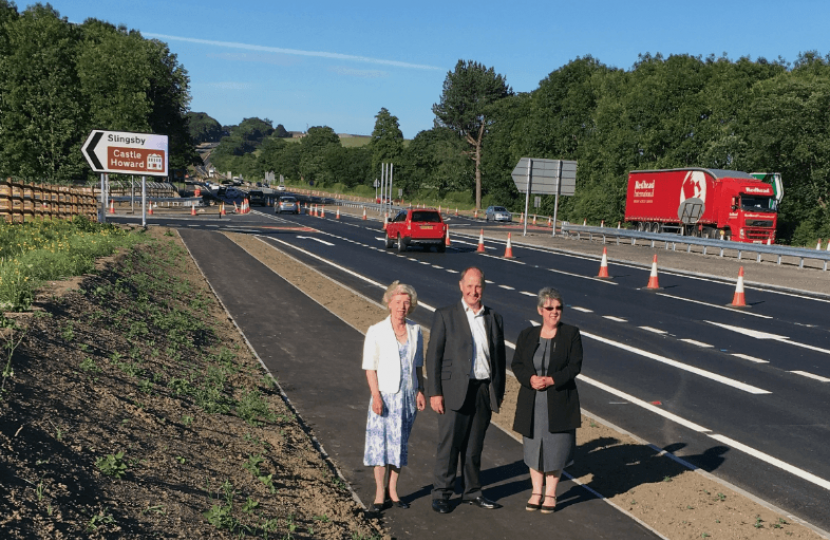 Barton Hill A64 Kevin Hollinrake MP