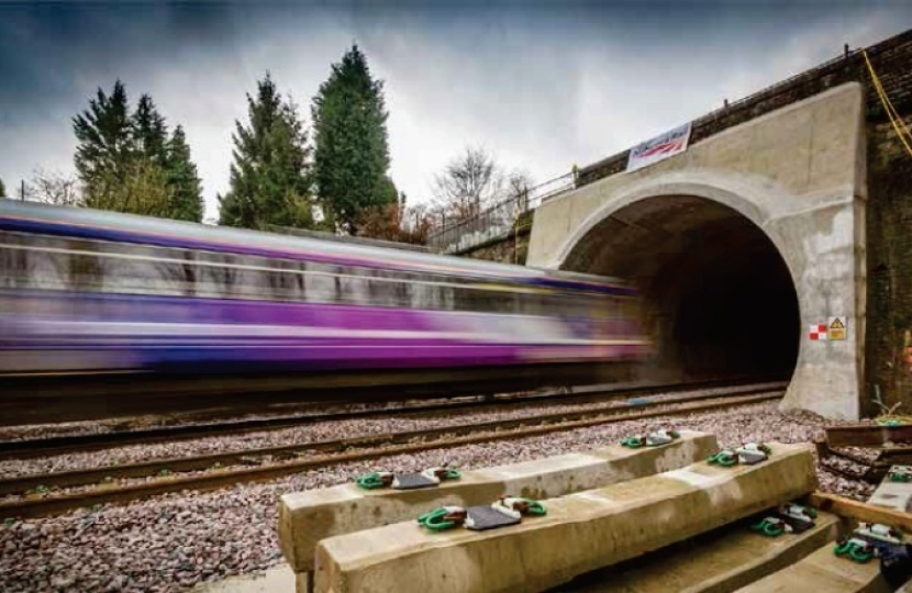 Kevin Hollinrake MP rail