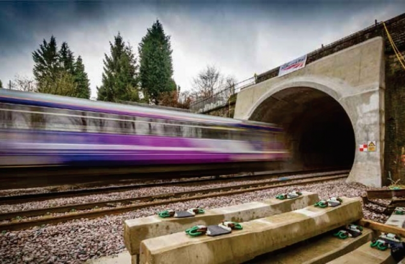 Kevin Hollinrake MP rail