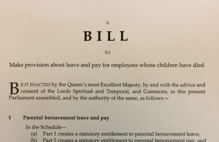 Parental Bereavement Bill