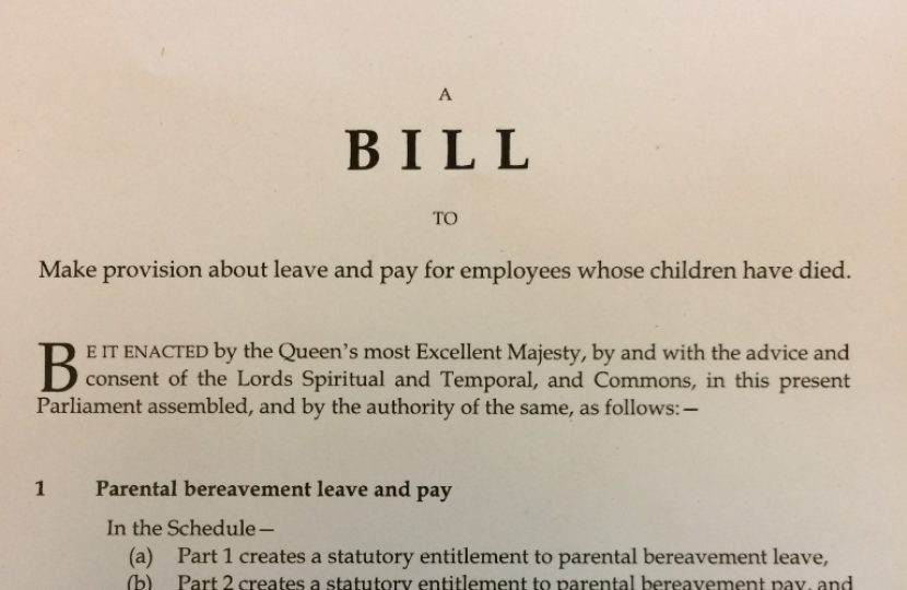 Parental Bereavement Bill