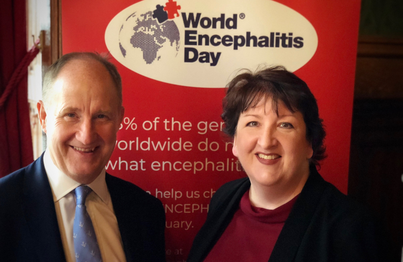 Kevin Hollinrake MP Encephalitis Society