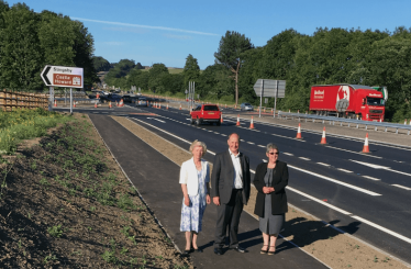 Barton Hill A64 Kevin Hollinrake MP