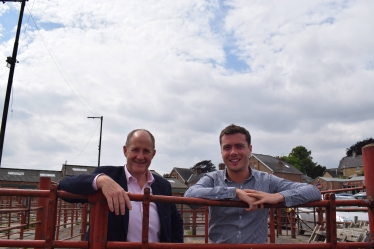 Malton Livestock Market Kevin Hollinrake MP
