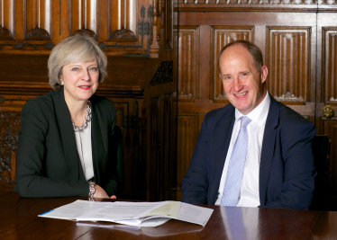 Theresa May & Kevin