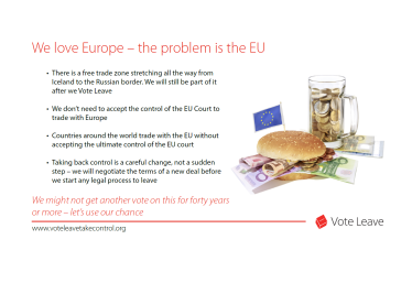Vote Leave - Why vote to leave