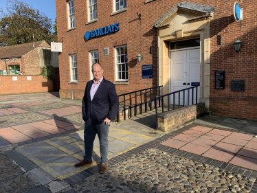 Kevin Hollinrake MP Barclays Easingwold