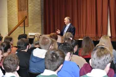 Kevin Hollinrake Lady Lumley's School