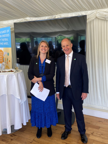 Kevin with Katharine 